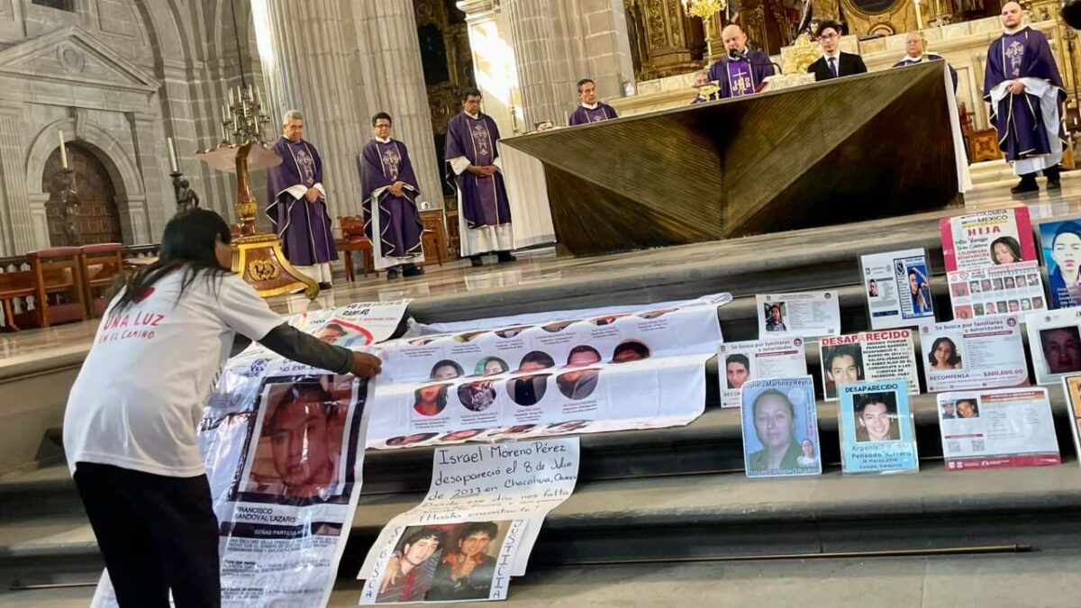 Campos de exterminio son una monstruosidad, aseguró la Iglesia católica durante una misa para las Familias Buscadoras.
