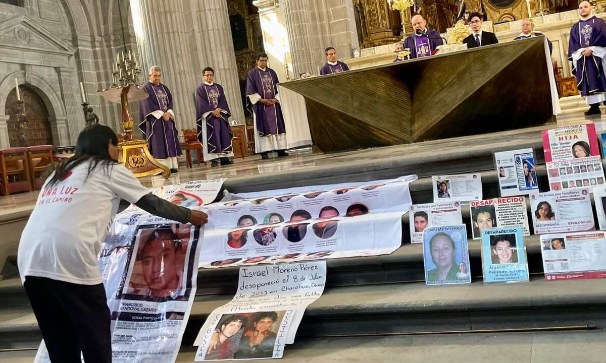 Campos de exterminio son una monstruosidad, aseguró la Iglesia católica durante una misa para las Familias Buscadoras.