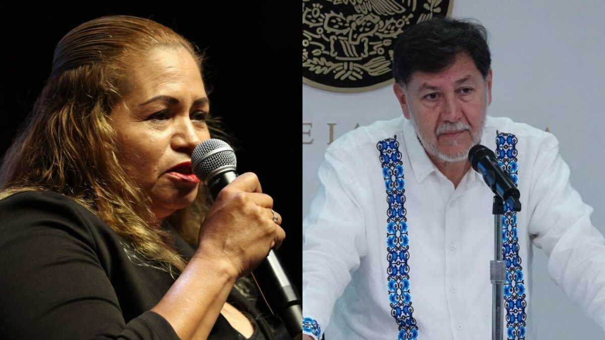 Ceci Flores exige a Fernández Noroña respetar a las madres buscadoras.