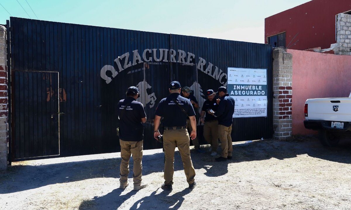 Colectivos de búsqueda rompen cerco e ingresan al Rancho Izaguirre en Teuchitlán