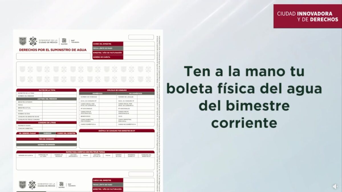 Conoce los datos y documentos necesarios para cambiar al titular en el recibo del agua en este 2025