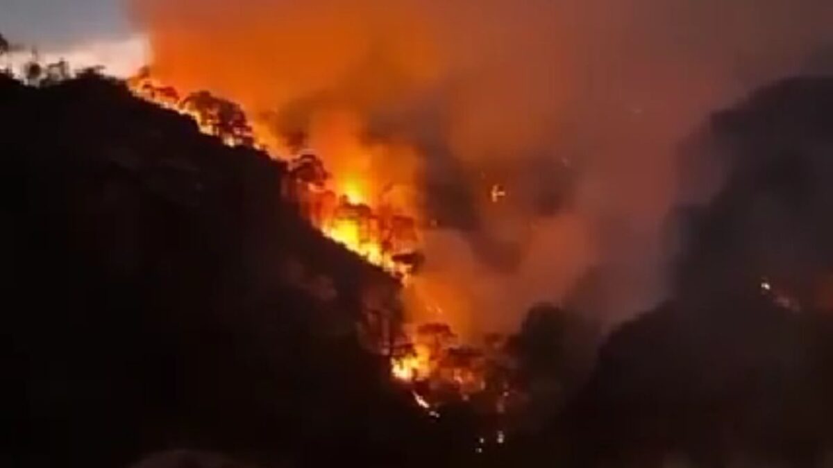 El incendio forestal en Tepoztlán, está controlado en un 40 por ciento, sofocado en un 30 por ciento y la superficie afectada fue de 100 hectáreas, según la Conafor.