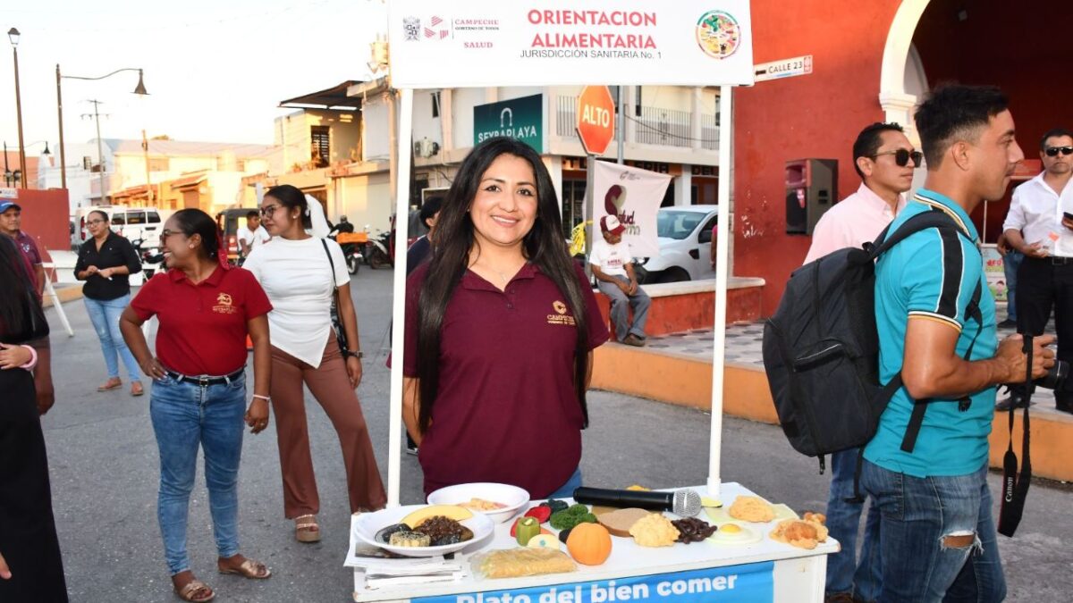Despliegan módulos de Salud en tu Barrio en Seybaplaya, Campeche para ofrecer atención integral gratuita a todas las familias.