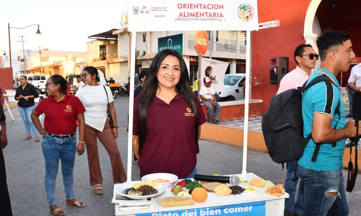 Despliegan módulos de Salud en tu Barrio en Seybaplaya, Campeche para ofrecer atención integral gratuita a todas las familias.