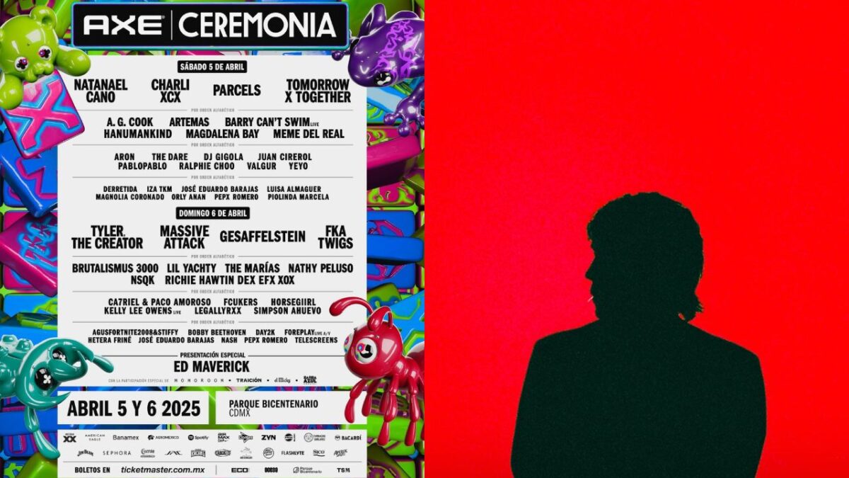 El cantante Ed Maverick tendrá una participación especial como parte de la edición 2025 de AXE Ceremonia.