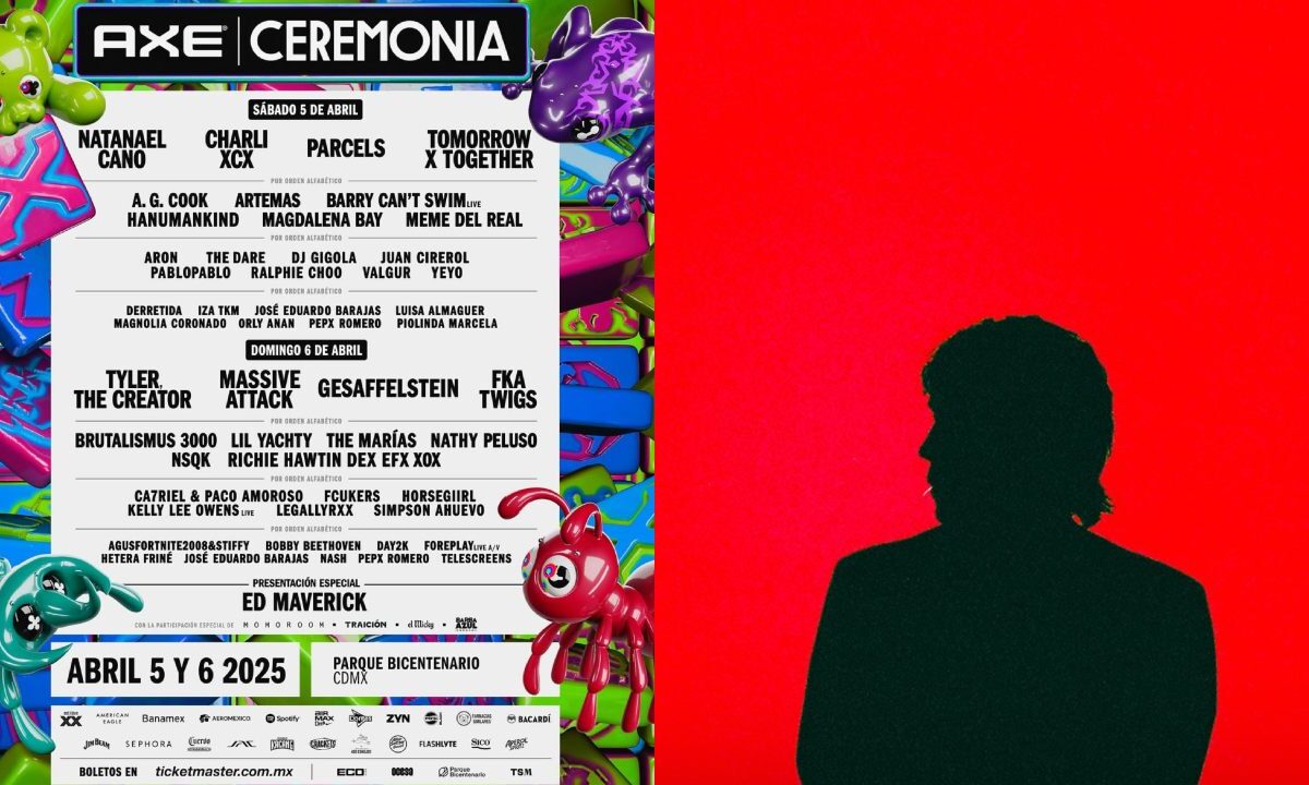 El cantante Ed Maverick tendrá una participación especial como parte de la edición 2025 de AXE Ceremonia.