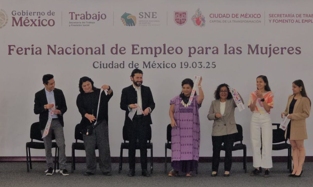 En la capital del país, el 45% de la población ocupada labora en la informalidad, aseguró Clara Brugada durante Feria Nacional de Empleo.