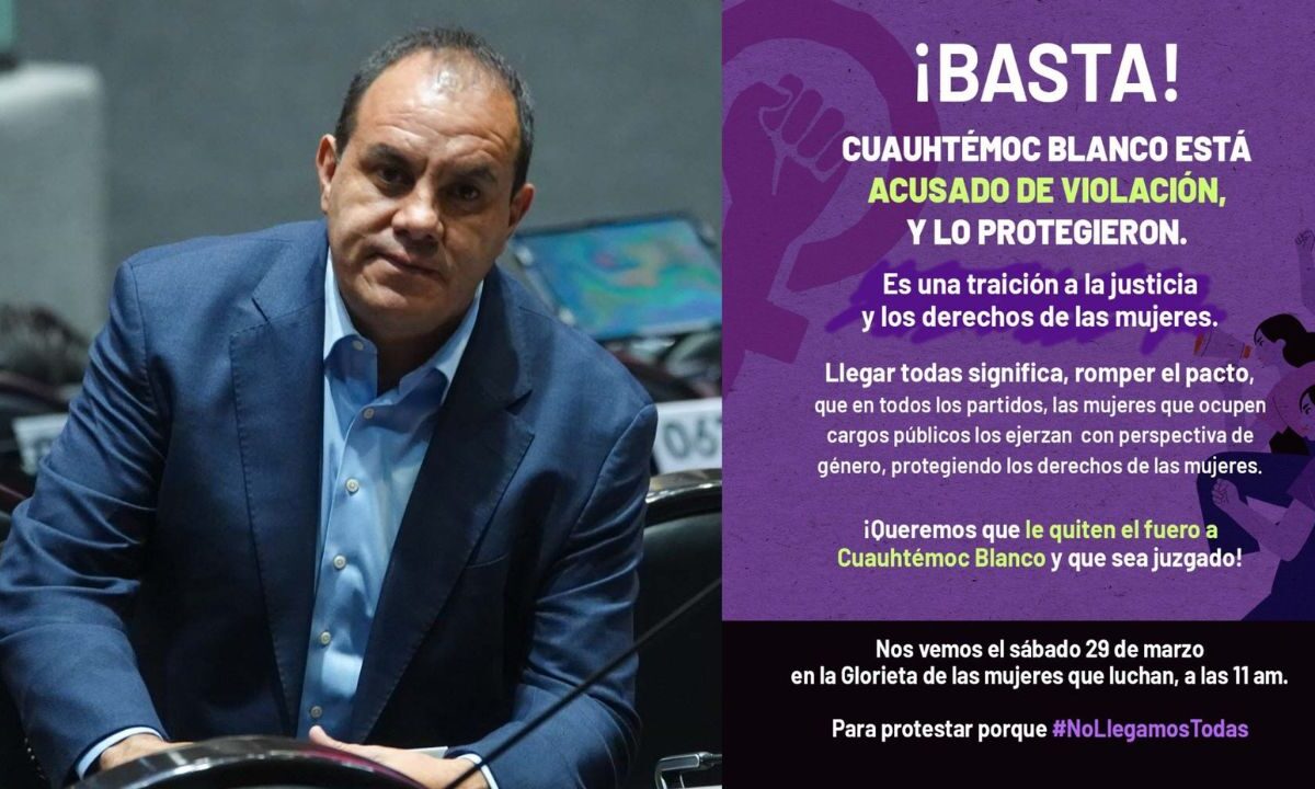 EN VIVO: Sigue la marcha en contra de Cuauhtémoc Blanco