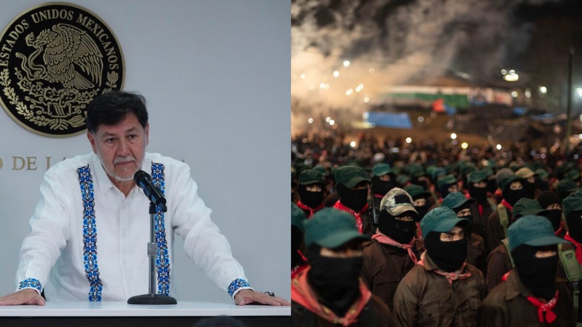 El EZLN refrendó su apoyo a los colectivos de búsqueda y criticó las declaraciones del presidente del senado, Gerardo Fernández Noroña, a quien señalaron su falta de empatía.