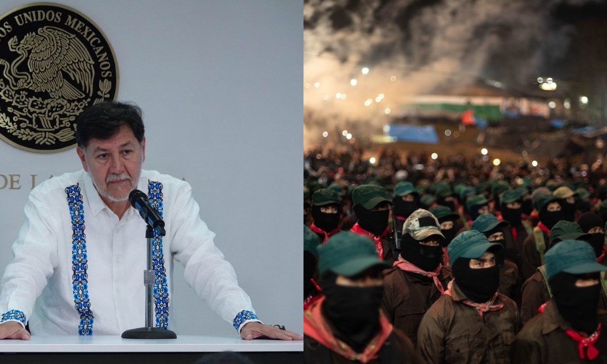 El EZLN refrendó su apoyo a los colectivos de búsqueda y criticó las declaraciones del presidente del senado, Gerardo Fernández Noroña, a quien señalaron su falta de empatía.