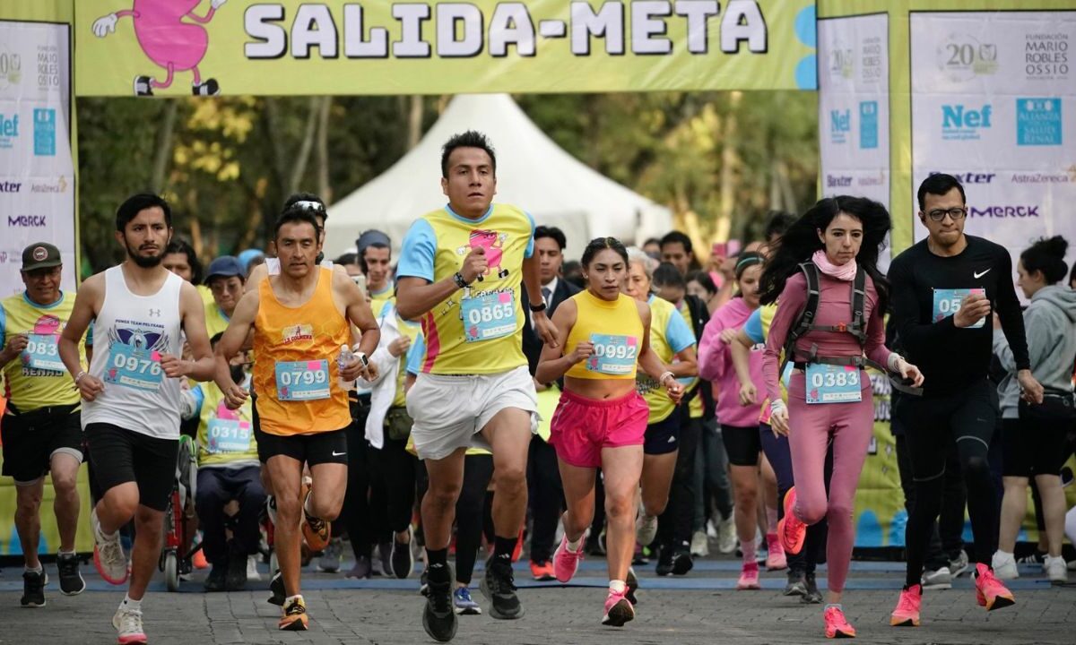 La Fundación Mario Robles Ossio, Alianza por la Salud Renal y Fundación IMSS invitan a la 2da. Carrera por la Salud Renal 2025 en CDMX.