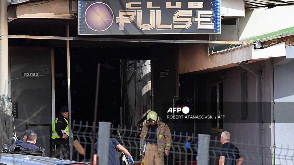 El incendio en una discoteca de Macedonia del Norte dejó 59 muertos y decenas de heridos.