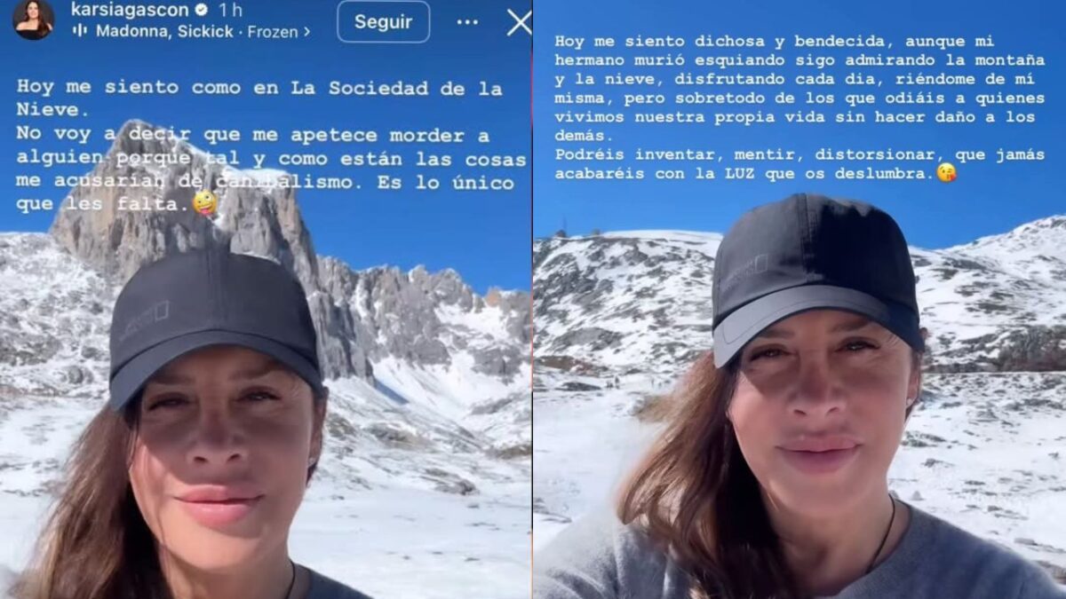 La actriz Karla Sofía Gascón ha vuelto a generar polémica. Y es que después de la temporada de premios se pensaba que no haría más publicaciones pero lo volvió a hacer.