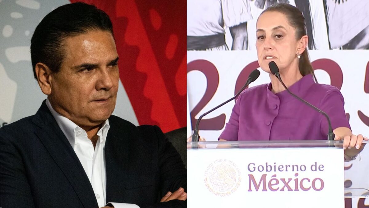 Claudia Sheinbaum señaló que no tenía confirmación de la detención del exgobernador de Michoacán, Silvano Aureoles.