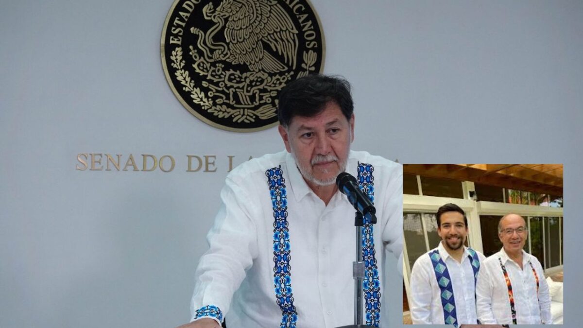 Fernández Noroña llamó "digno hijo" de su "miserable" padre" a Luis Felipe Calderón.