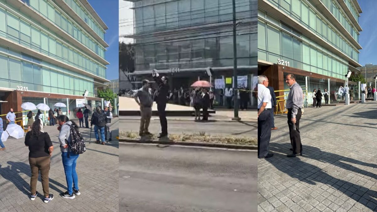 Protestas de trabajadores del INAI en CDMX
