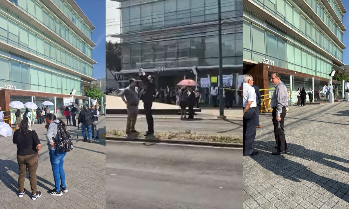 Protestas de trabajadores del INAI en CDMX