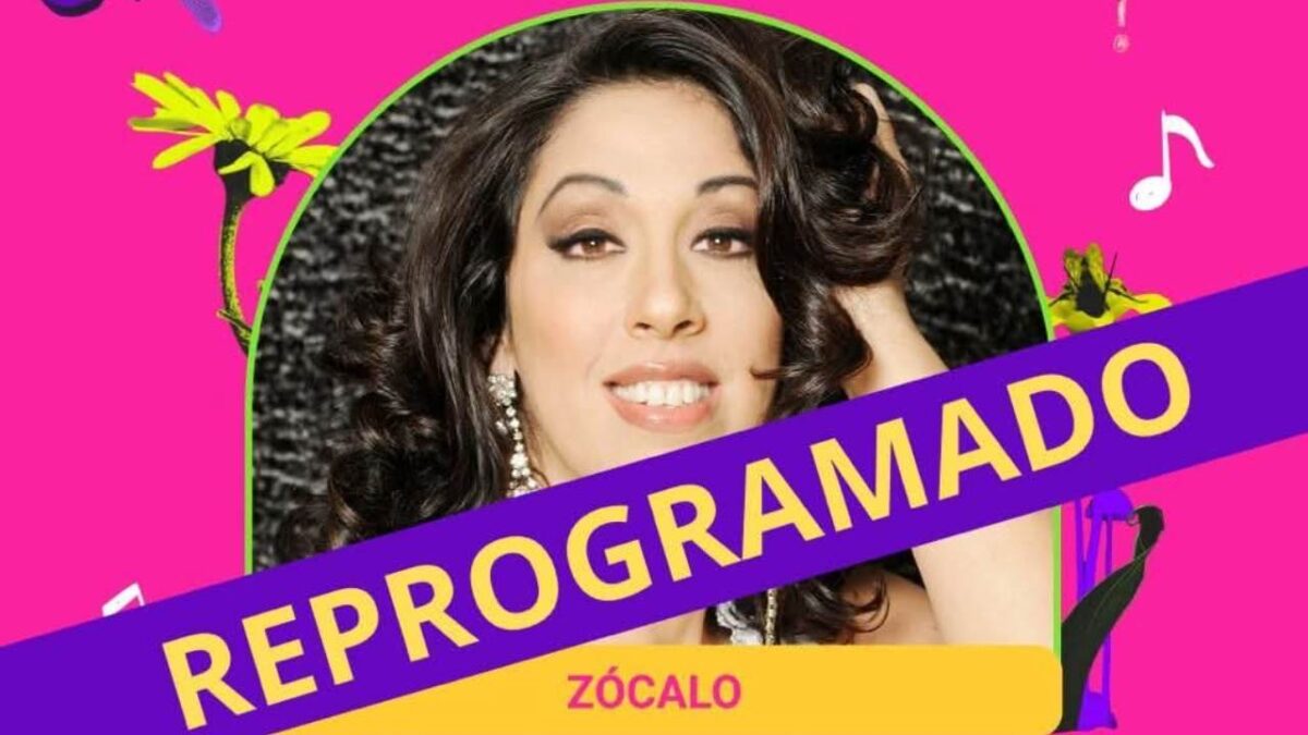 Posponen el concierto de Regina Orozco en la Noche de Primavera en el Zócalo de la CDMX, por plantón de maestros.