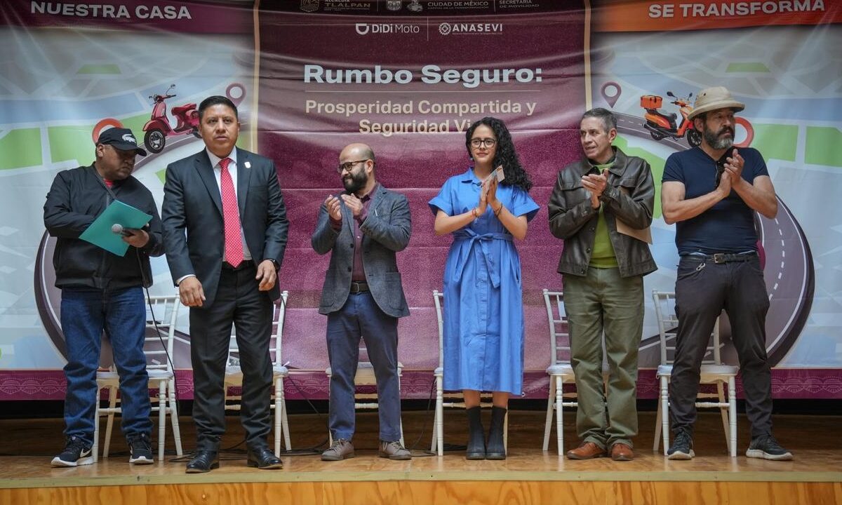 Para promover el buen uso de motocicletas, se lleva a cabo en Tlalpan el evento "Rumbo Seguro"