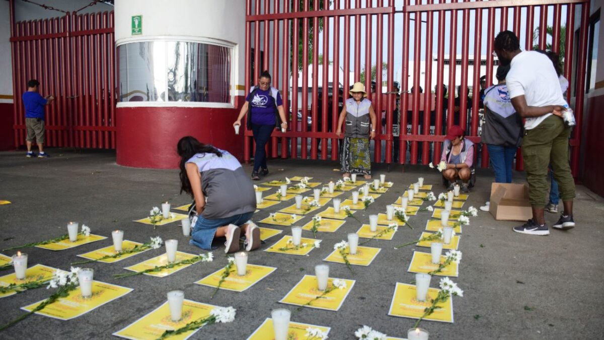 Sobreviviente del incendio en la estación migratoria de Ciudad Juárez, Chihuahua, en 2023, que dejó un saldo de 27 heridos y 40 muertos