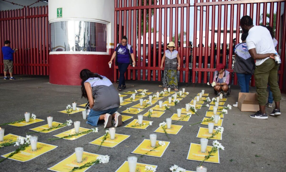 Sobreviviente del incendio en la estación migratoria de Ciudad Juárez, Chihuahua, en 2023, que dejó un saldo de 27 heridos y 40 muertos
