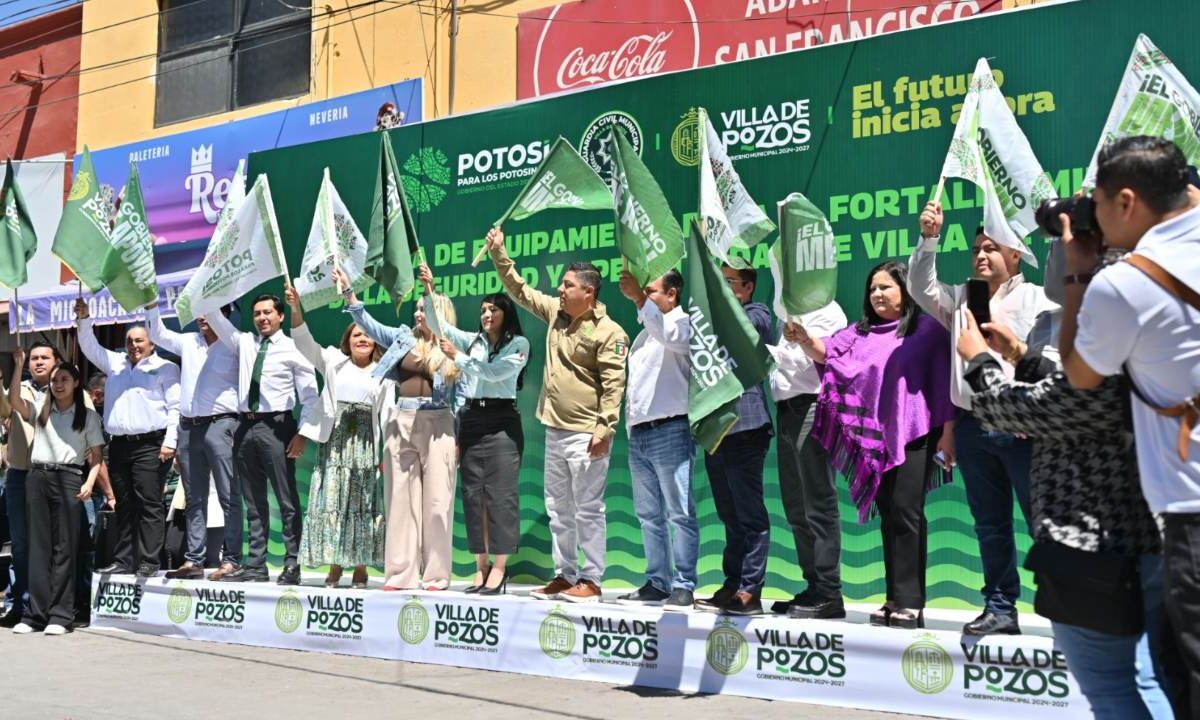 Ricardo Gallardo Cardona dijo que, al trabajar sociedad y Gobierno, Villa de Pozos tiene todo el respaldo del Estado.