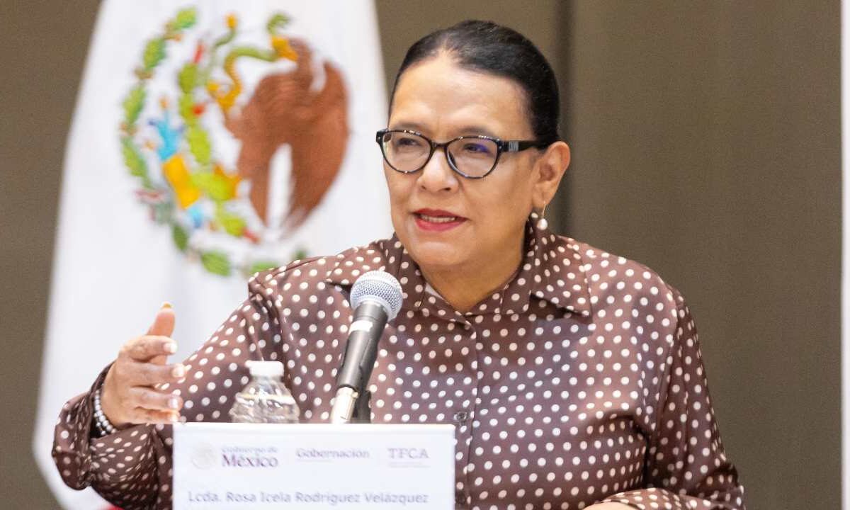 Rosa Icela, titular de la Segob, encabeza entrega de Toma de Nota a la FSTSE.