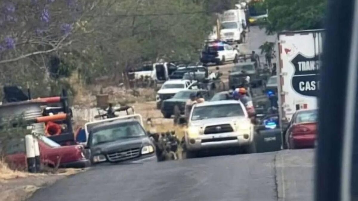 Un enfrentamiento de la Guardia Nacional (GN) con civiles armados en Jalisco, generó movilización policiaca.