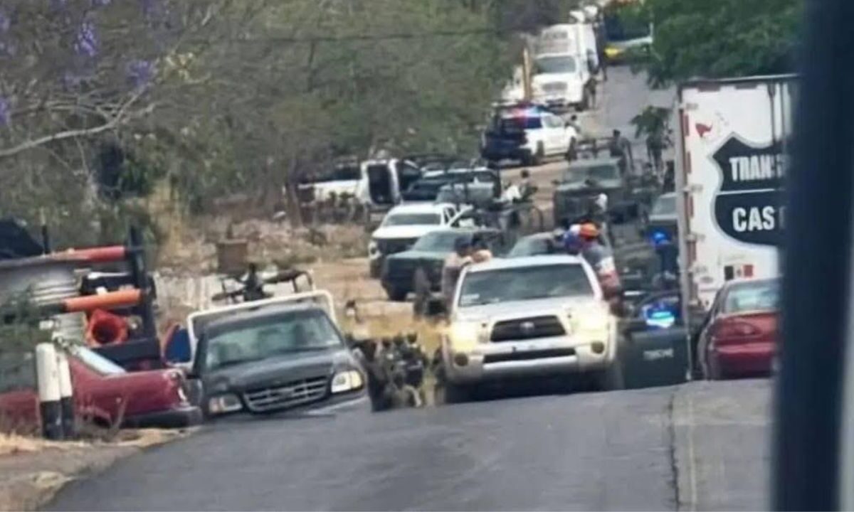 Un enfrentamiento de la Guardia Nacional (GN) con civiles armados en Jalisco, generó movilización policiaca.