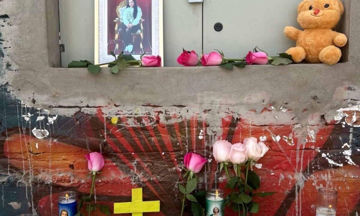 En Culiacán le rindieron un homenaje a Danna Sofía, quien murió por una bala perdida.