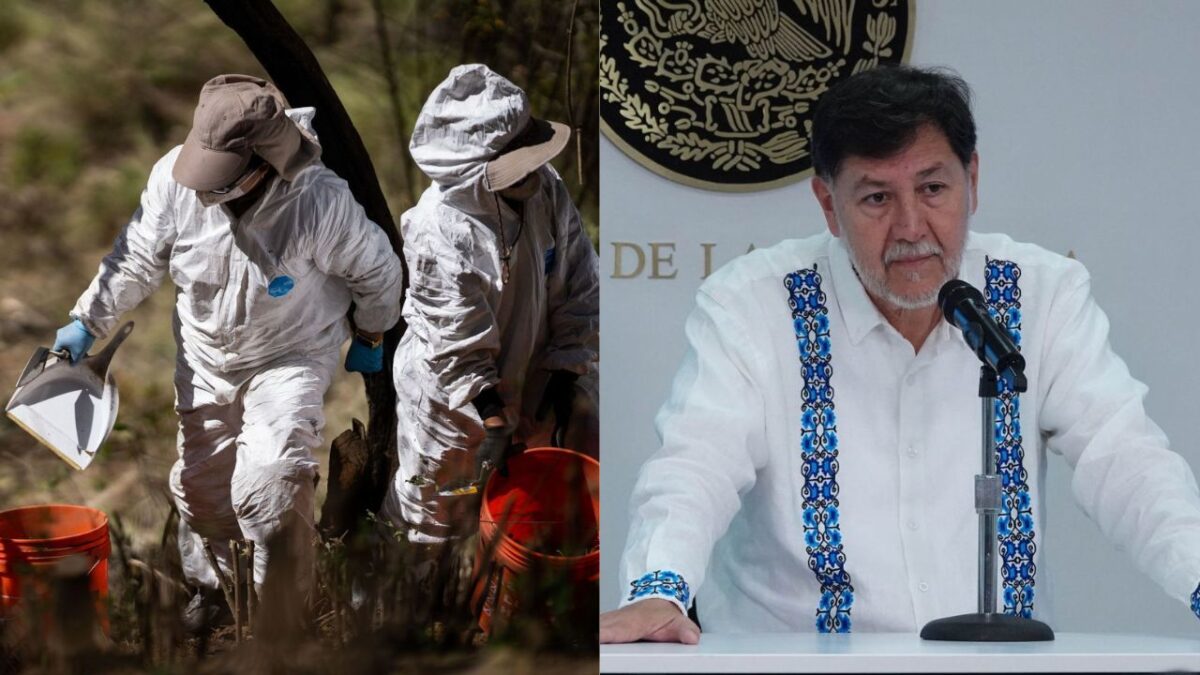 Las madres buscadoras reiteraron a Noroña que el tema de desaparición, reclutamiento y fosas clandestinas, no es un tema de derecha ni de izquierda.