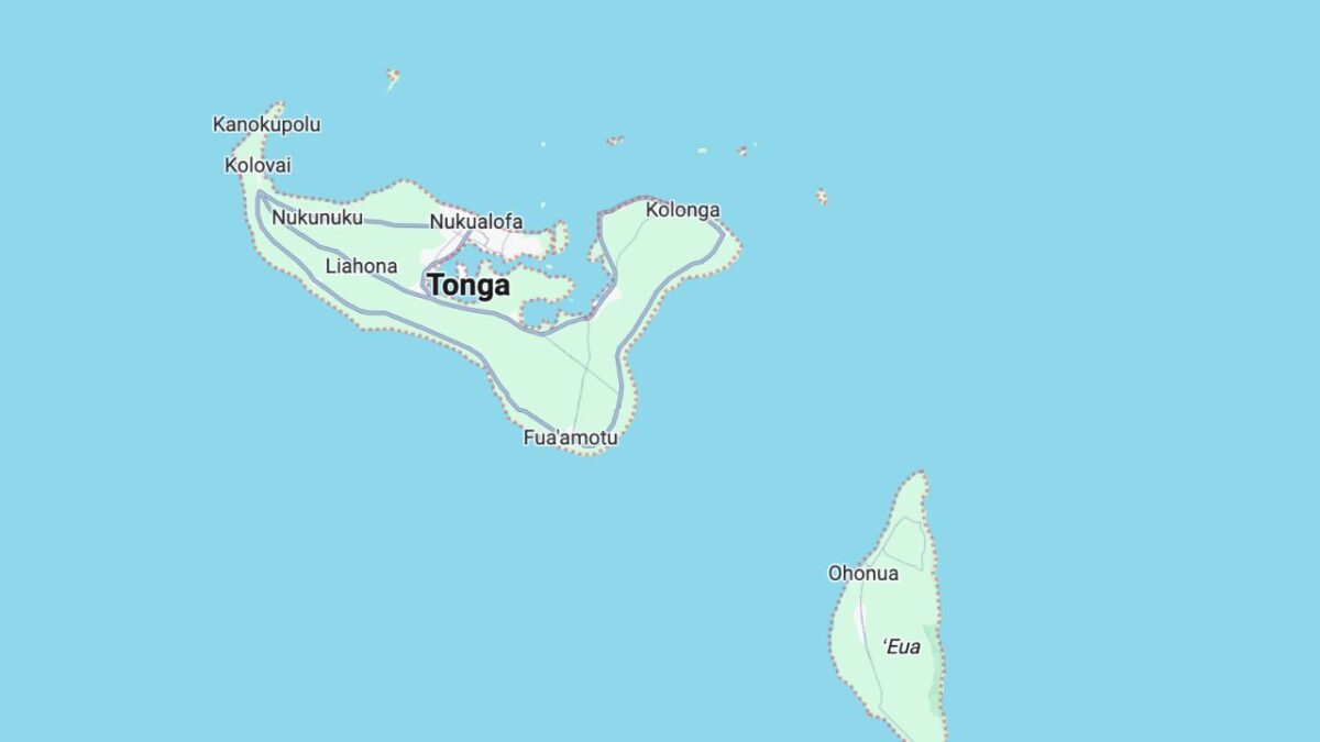 Un sismo de magnitud 7.1 tuvo lugar frente a la costas de Tonga, un país insular del Pacífico, anunció el domingo el Servicio Geológico de Estados Unidos, y también se lanzó una alerta de tsunami.