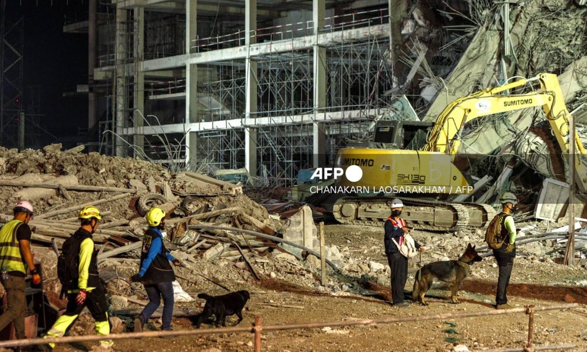 Se espera que las víctimas mortales por el terremoto en Tailandia y Birmania aumenten, también se reportan cientos de heridos.
