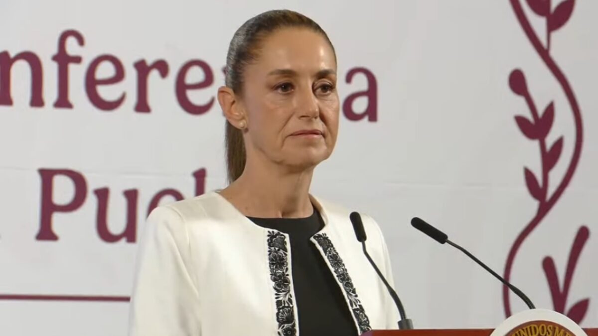 Asegura Sheinbaum que la coordinación para evitar la entrada de armas a México, esta funcionando