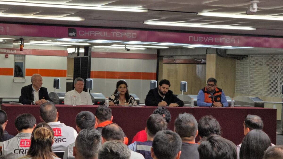 Brugada anunció que las estaciones Cuauhtémoc, Insurgentes, Sevilla y Chapultepec de la línea 1 reabrirán hasta después de Semana Santa.