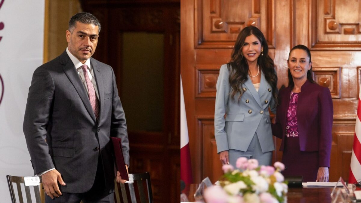 Tras la visita de la Secretaria de Seguridad de EU, Omar García Harfuch, titular de la SSPC está en EU para reuniones de seguimiento con los departamentos de Justicia y de Estado.