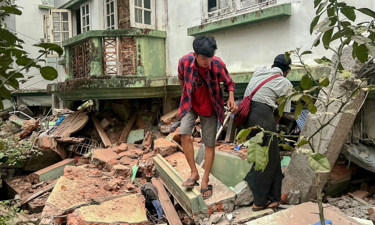 Terremoto -Birmania - Tailandia