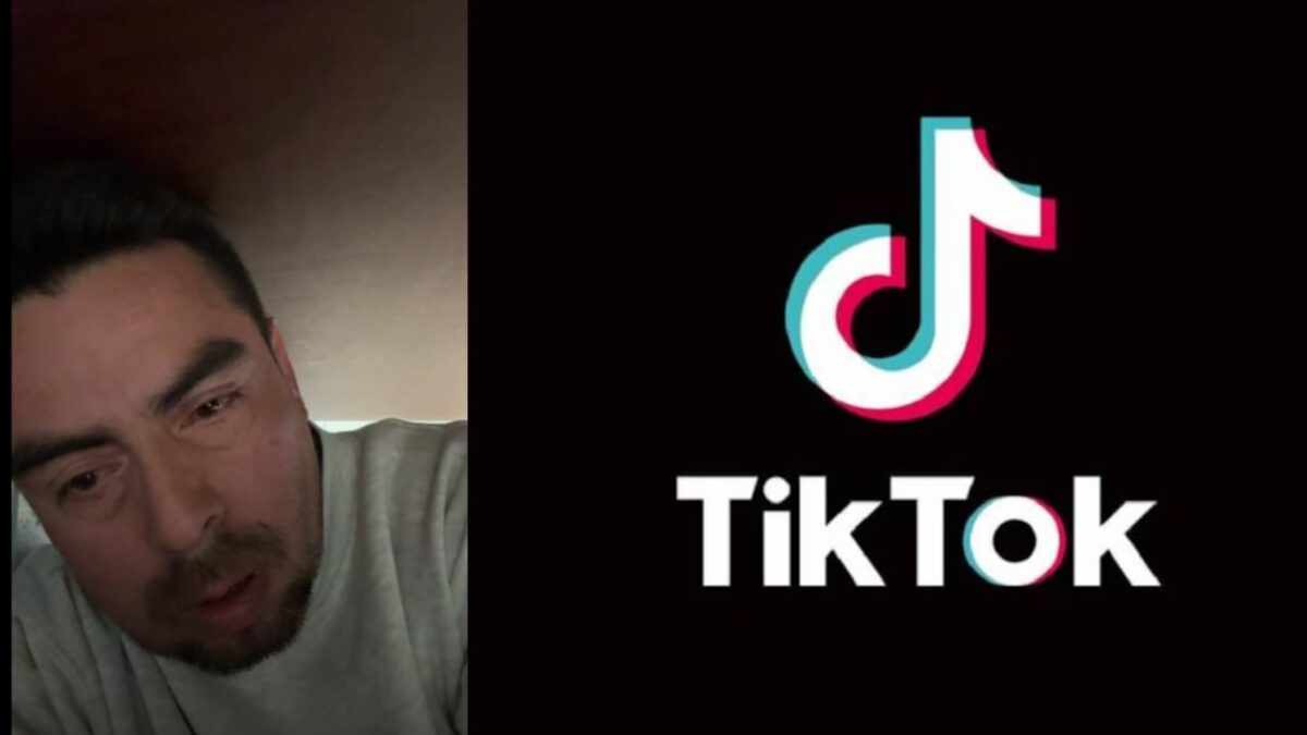 En un video de TikTok con más de dos millones de visitas, un migrante revela las malas condiciones de un campo para éstos en EU.