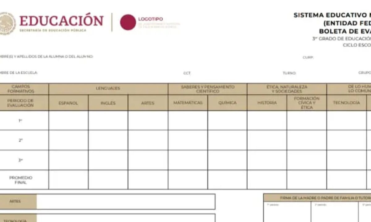 Al consultar la boleta de calificaciones permite conocer los logros académico o identificar las áreas en las que se necesitan mejorar