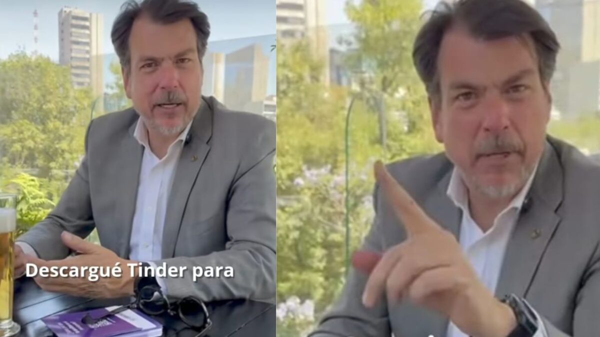 Carlos Odriozola quiere ser ministro.... Y lo hace entrando a Tinder, una app de citas