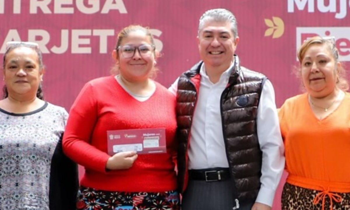 Mujeres con Bienestar, es el programa insignia de la administración que encabeza Delfina Gómez Álvarez.
