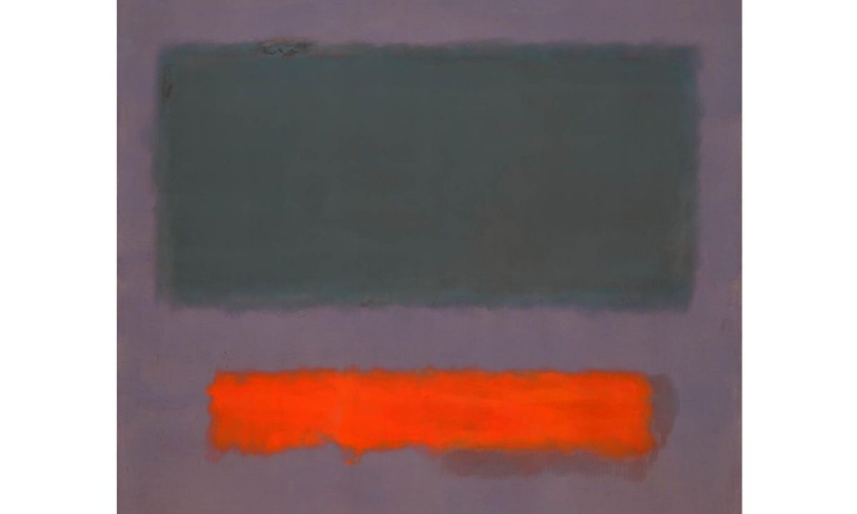 En la llamada Pintura de Campos de Color, de Mark Rothko el color se expresa exclusivamente a sí mismo y se evita la firma del artista en forma de pincelada