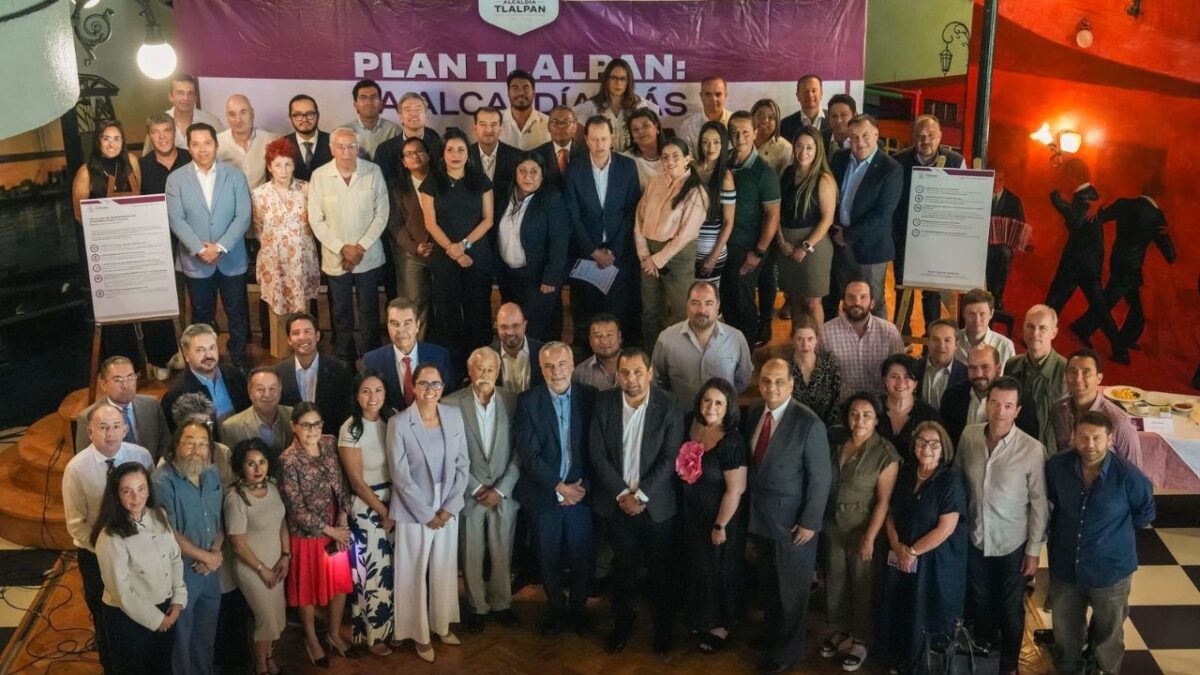 La alcaldesa de Tlalpan, Gabriela Osorio tuvo un encuentro con el sector empresarial y presentó el Decálogo de Transformación Económica, una propuesta de 10 compromisos para construir economía local.  Esto enfocado en justicia territorial, sostenibilidad y enfoque social. 