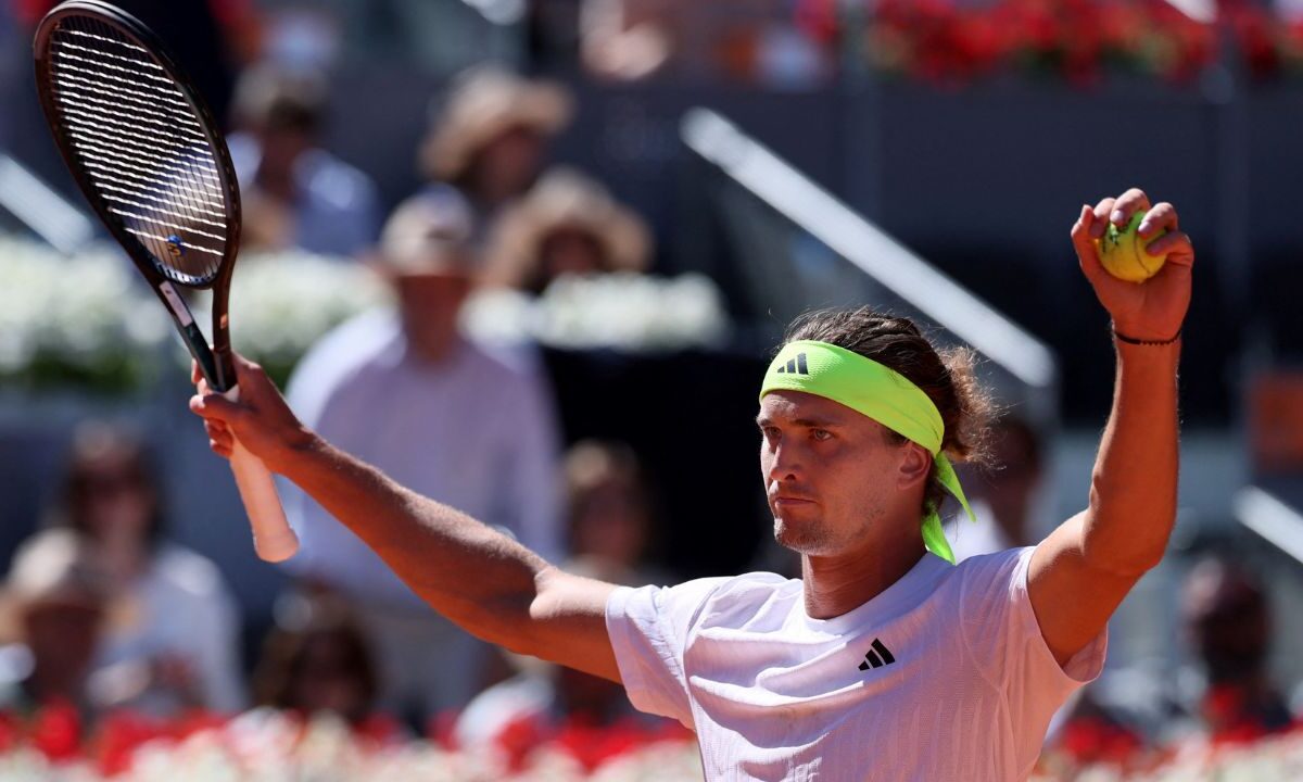  Alexander Zverev iniciará el martes la semana de definición en España como amplio favorito para conquistar el Masters 1000 ibérico