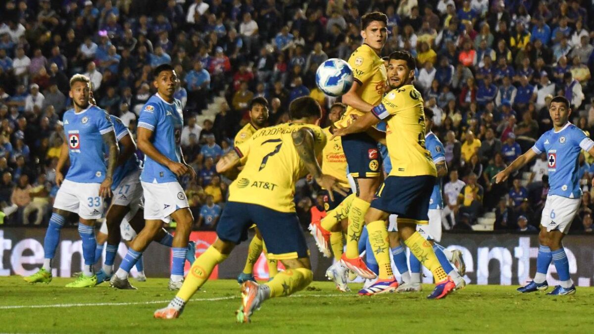 América y Cruz Azul empatan sin goles en la ida de los cuartos de final de la Concacaf Champions Cup.