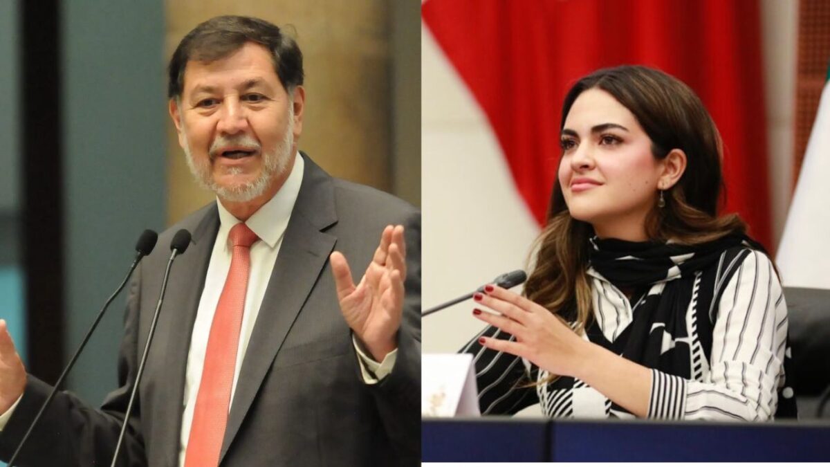 Noroña asegura que Andrea Chávez no es la única que se hace promoción