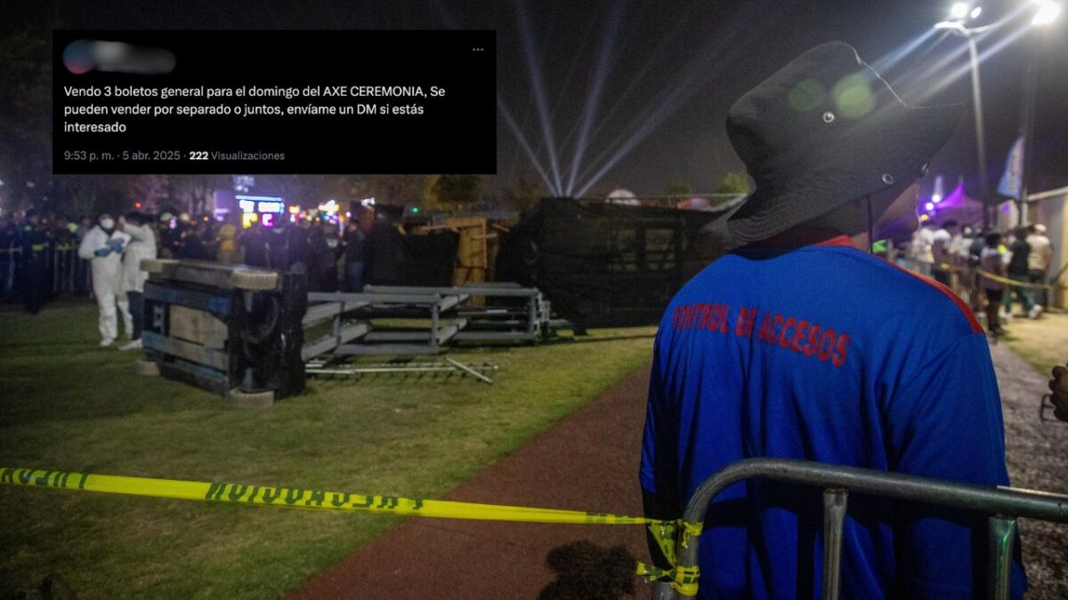 Pese a suspensión, fans venden sus boletos para el Axe Ceremonia 2025.