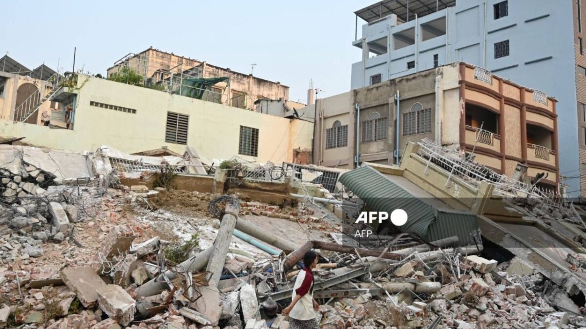 Birmania devastada por terremoto