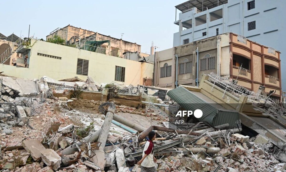 Birmania devastada por terremoto