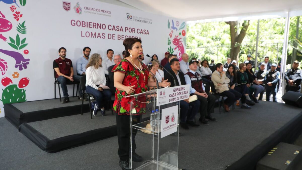 Clara Brugada aseguró que no se puede permitir clasismo en la definición sobre el espacio público en beneficio de la población.